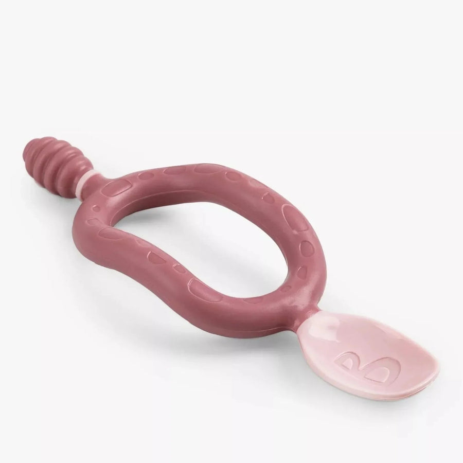 Bibado Dippit Baby Weaning Spoons 6+ months Pack of 2 - Blush - Miu Mau Collectibles