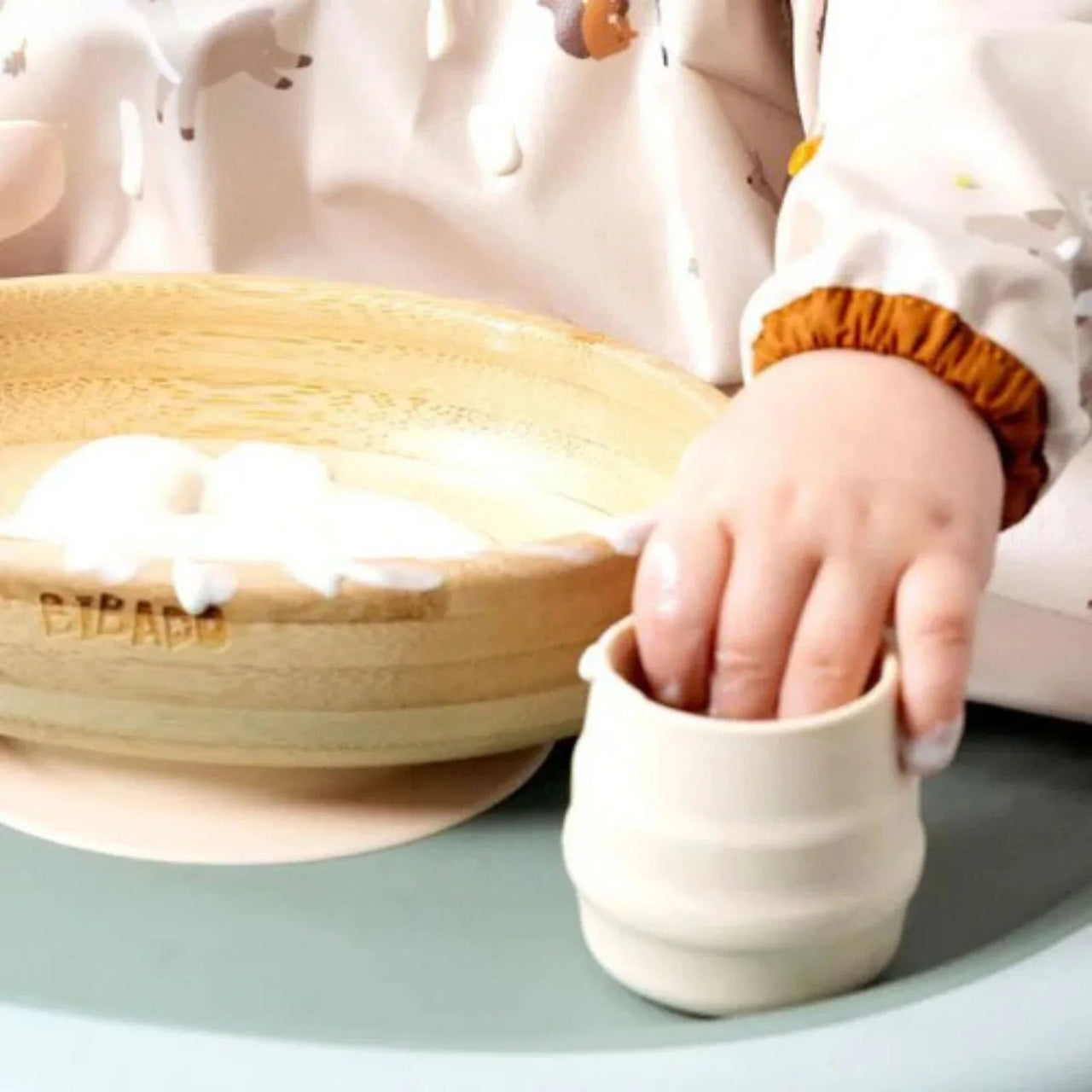 Bibado Sippit Silicone Open Training Cup 6+ months Pack of 2 - Fawn - Miu Mau Collectibles