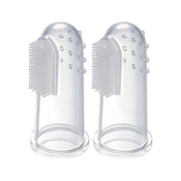 Bickiepegs Finger Toothbrush and Gum Massager from Birth Pack of 2 - Miu Mau Collectibles