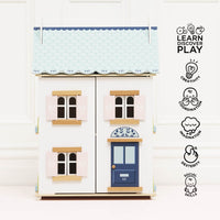Bluebelle Wooden Dolls House - Miu Mau Collectibles