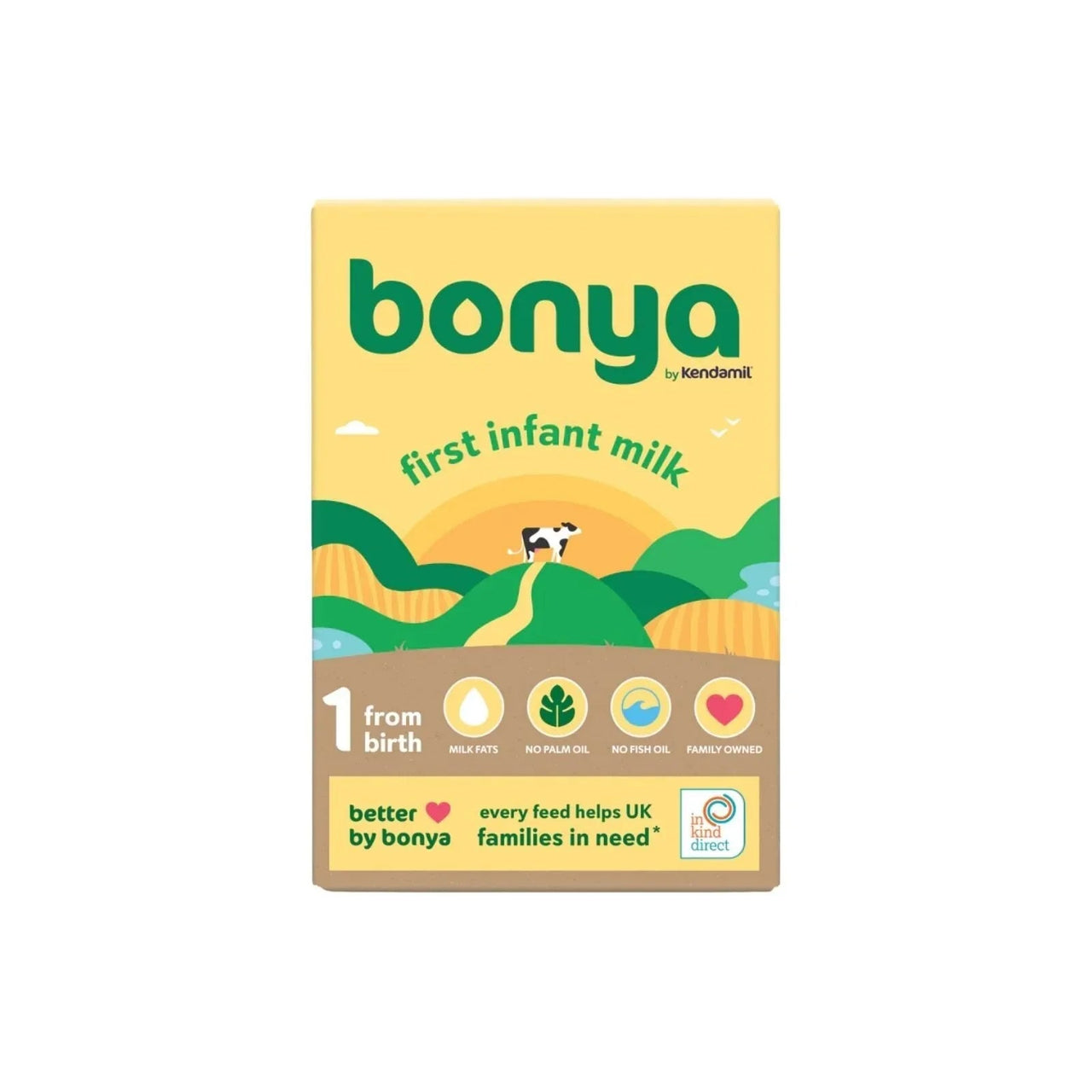 Bonya by Kendamil 1 First Infant Milk Formula from Birth 800g (2x400g) - Miu Mau Collectibles