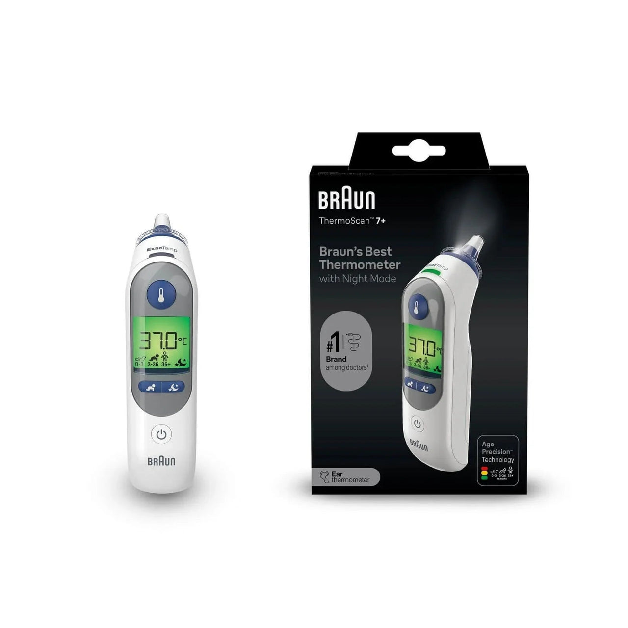Braun IRT6525 ThermoScan 7+ Ear Thermometer - Miu Mau Collectibles
