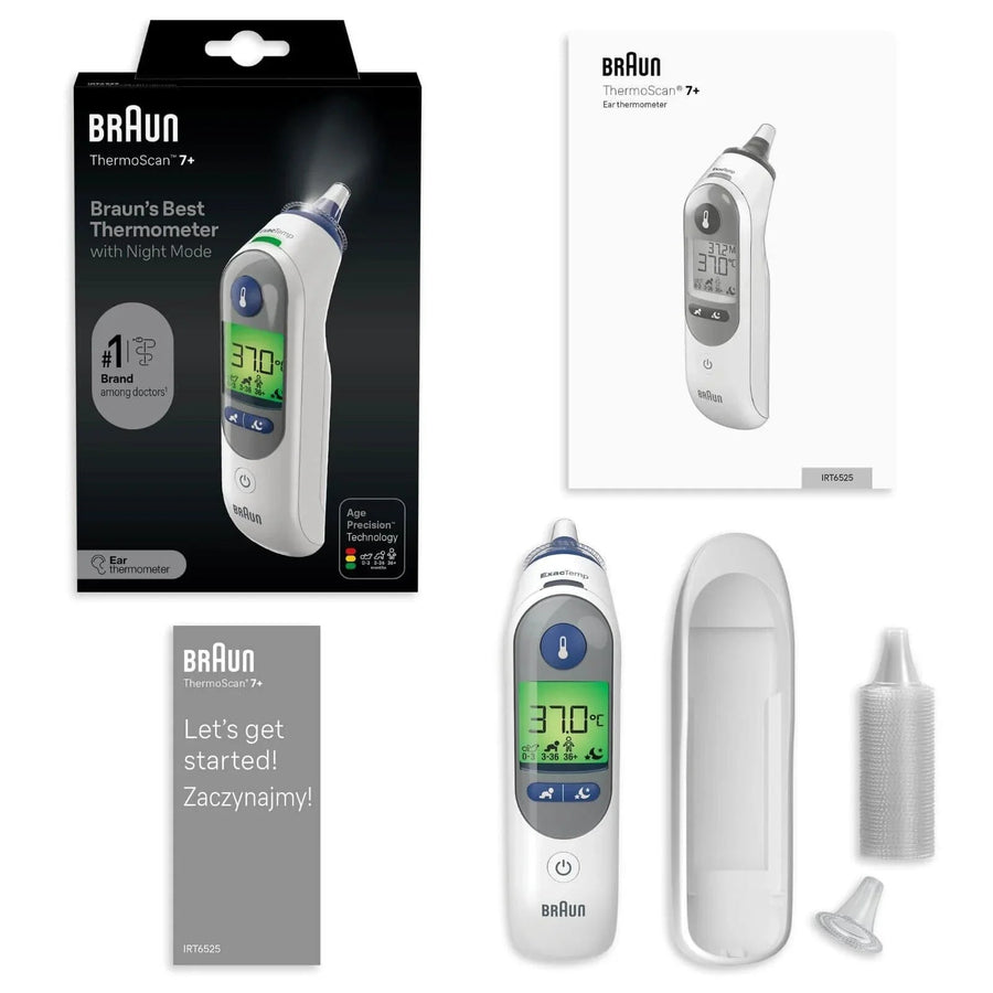 Braun IRT6525 ThermoScan 7+ Ear Thermometer - Miu Mau Collectibles