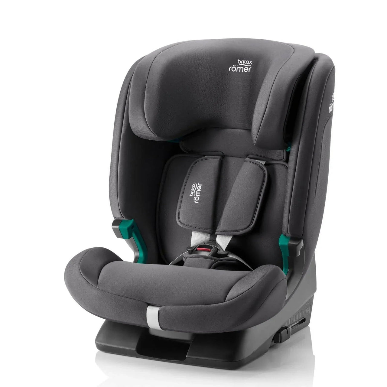Britax Römer EvolvaFix i - Size Group 1/2/3 76 - 150cm Car Seat - Midnight Grey - Miu Mau Collectibles