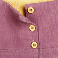 Cassiope Salopette Skirt - Sweatshirt - Damson - Miu Mau Collectibles