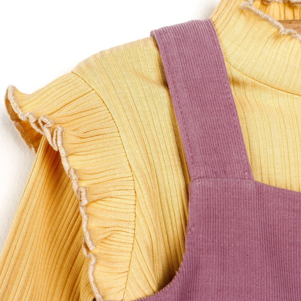 Cassiope Salopette Skirt - Sweatshirt - Damson - Miu Mau Collectibles