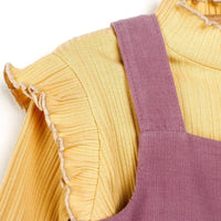 Cassiope Salopette Skirt - Sweatshirt - Damson - Miu Mau Collectibles