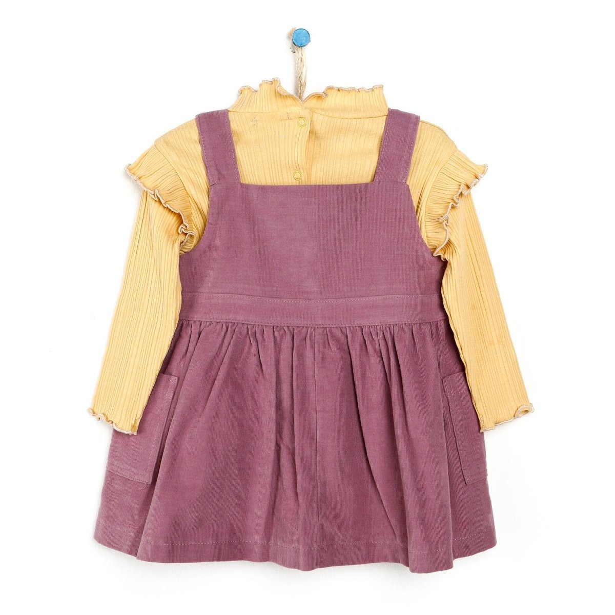 Cassiope Salopette Skirt - Sweatshirt - Damson - Miu Mau Collectibles