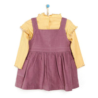 Cassiope Salopette Skirt - Sweatshirt - Damson - Miu Mau Collectibles