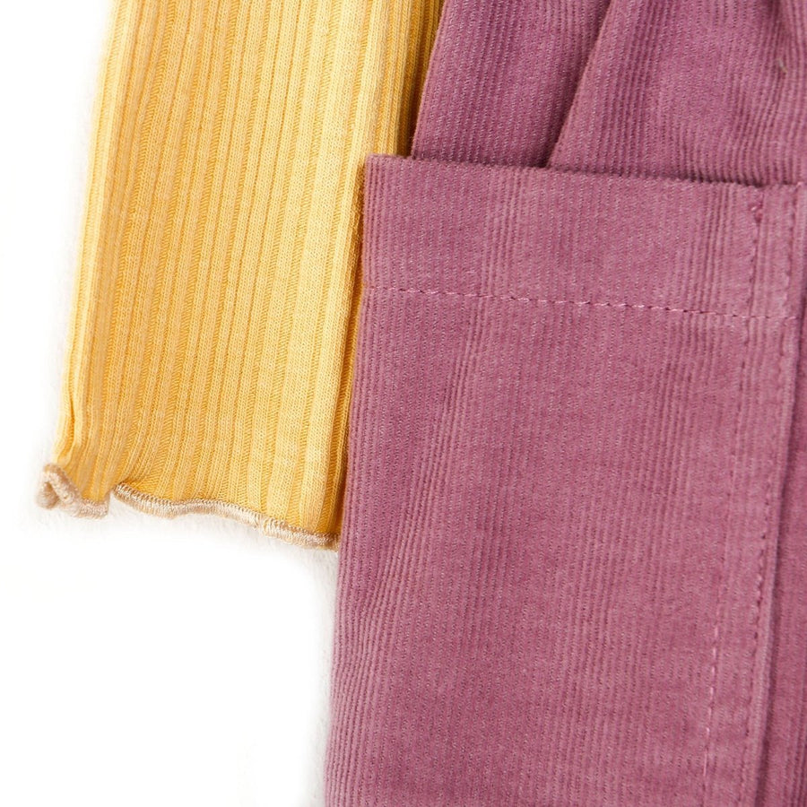 Cassiope Salopette Skirt - Sweatshirt - Damson - Miu Mau Collectibles