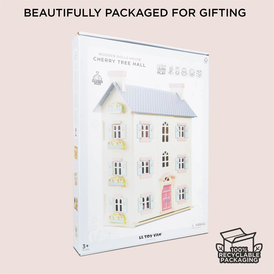 Cherry Tree Hall Wooden Dolls House - Miu Mau Collectibles