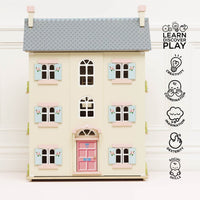 Cherry Tree Hall Wooden Dolls House - Miu Mau Collectibles