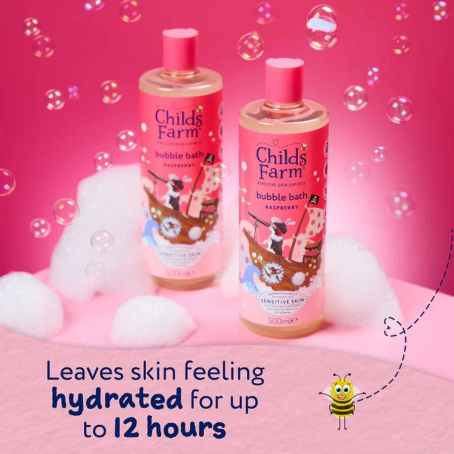 Childs Farm Bubble Bath 500ml - Raspberry - Miu Mau Collectibles