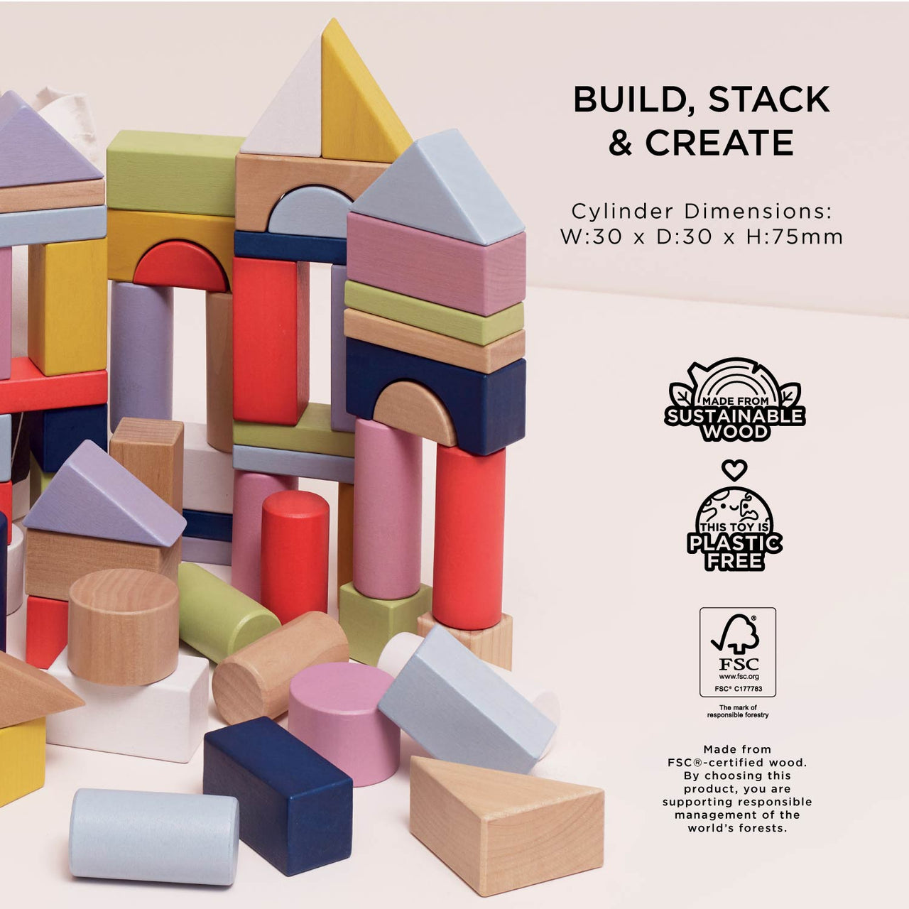 Colourful Building Blocks - Miu Mau Collectibles