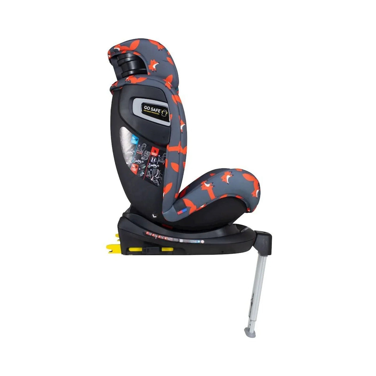 Cosatto All in All 360 Rotate i - Size Car Seat - Charcoal Mister Fox - Miu Mau Collectibles