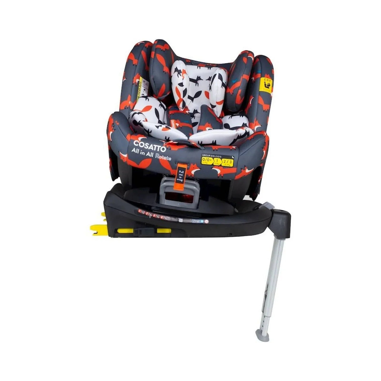 Cosatto All in All 360 Rotate i - Size Car Seat - Charcoal Mister Fox - Miu Mau Collectibles
