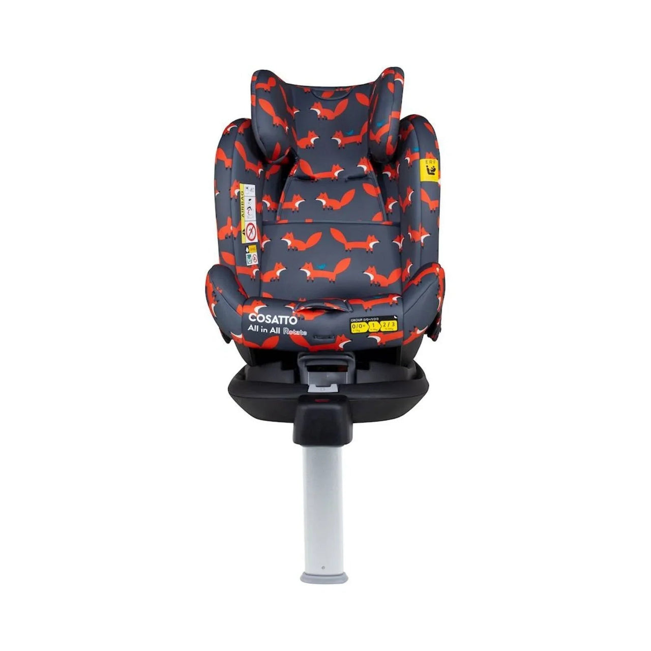 Cosatto All in All 360 Rotate i - Size Car Seat - Charcoal Mister Fox - Miu Mau Collectibles