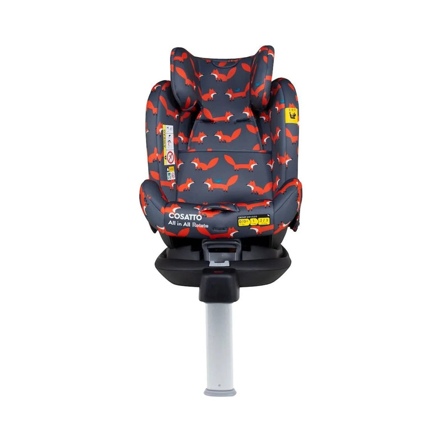 Cosatto All in All 360 Rotate i - Size Car Seat - Charcoal Mister Fox - Miu Mau Collectibles