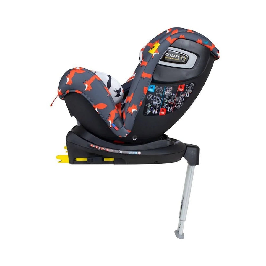 Cosatto All in All 360 Rotate i - Size Car Seat - Charcoal Mister Fox - Miu Mau Collectibles