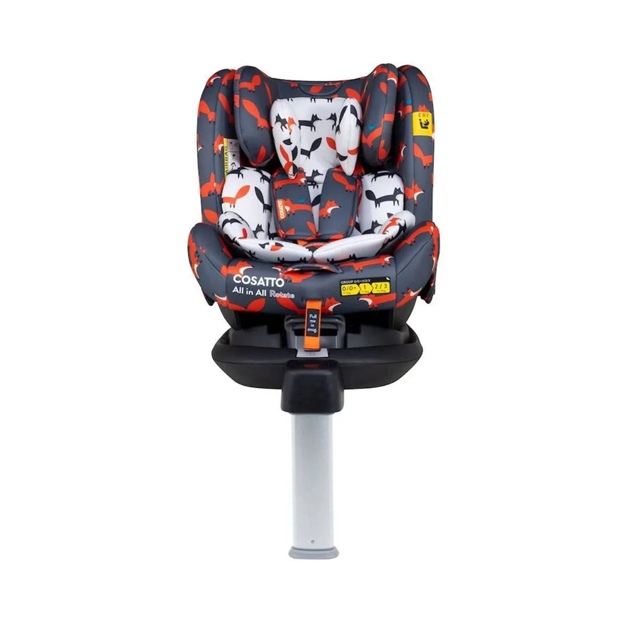 Cosatto All in All 360 Rotate i - Size Car Seat - Charcoal Mister Fox - Miu Mau Collectibles