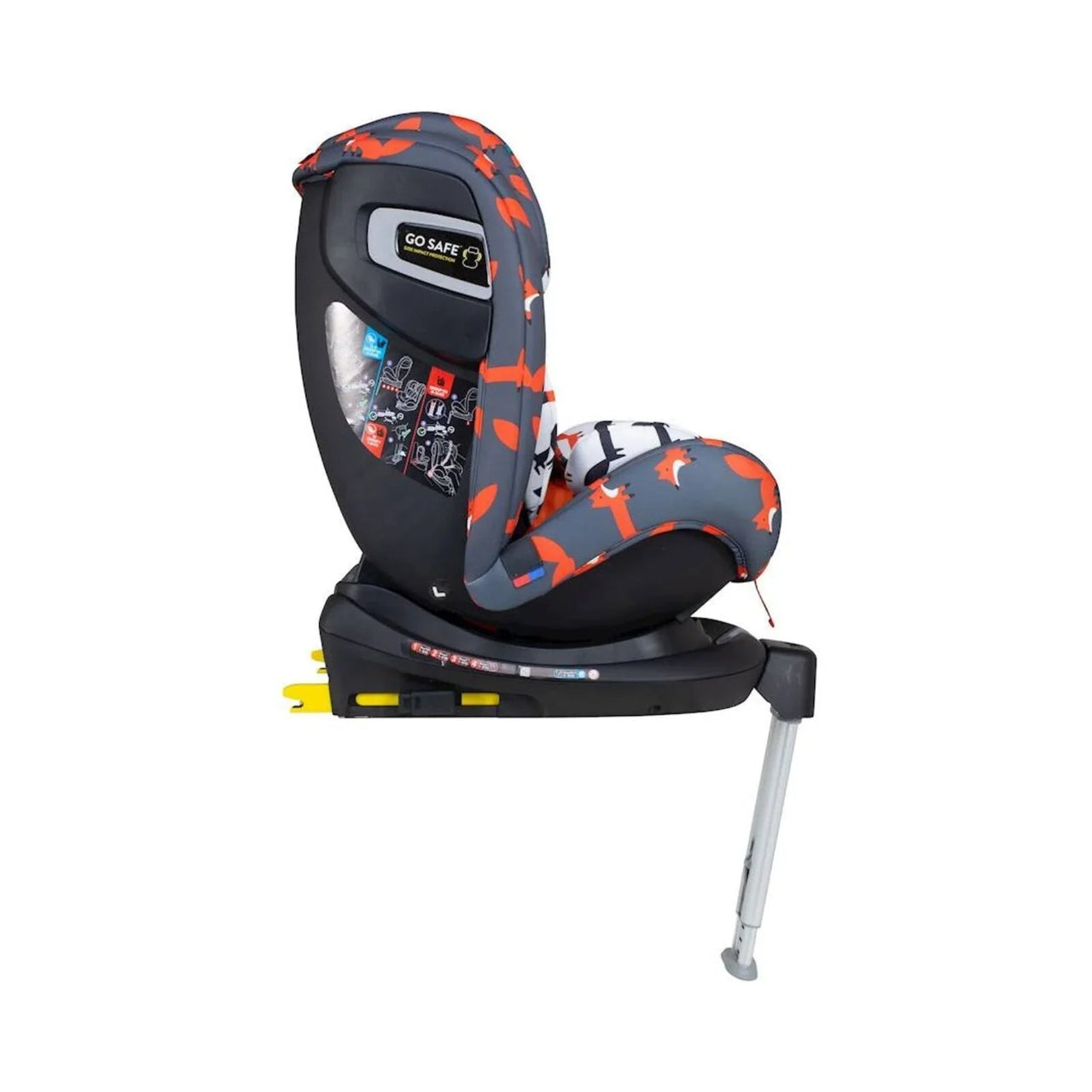 Cosatto All in All 360 Rotate i - Size Car Seat - Charcoal Mister Fox - Miu Mau Collectibles