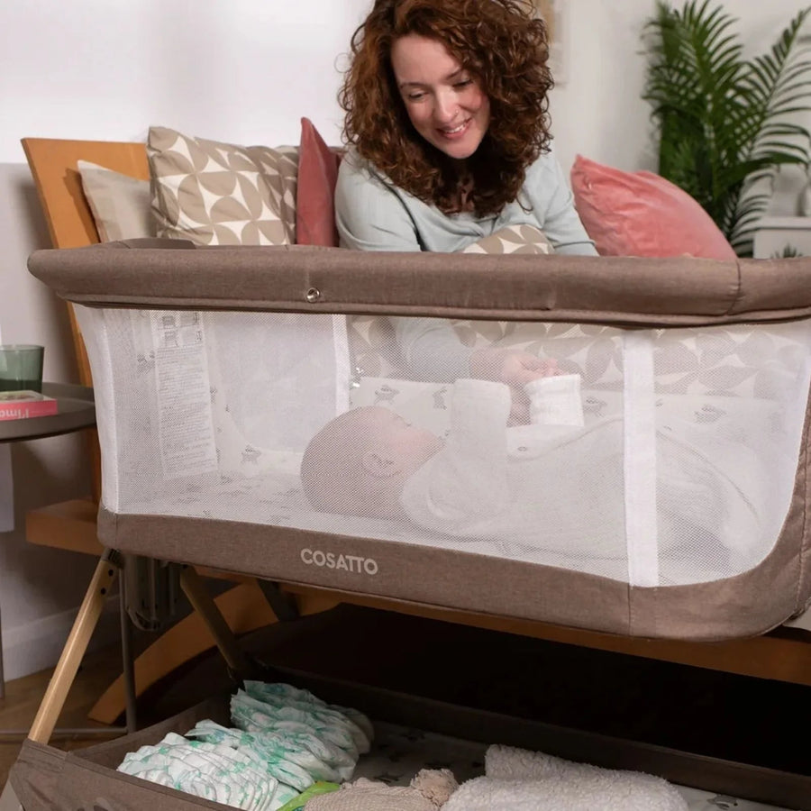 Cosatto Bedside Crib - Lollop - Miu Mau Baby & Kids Store