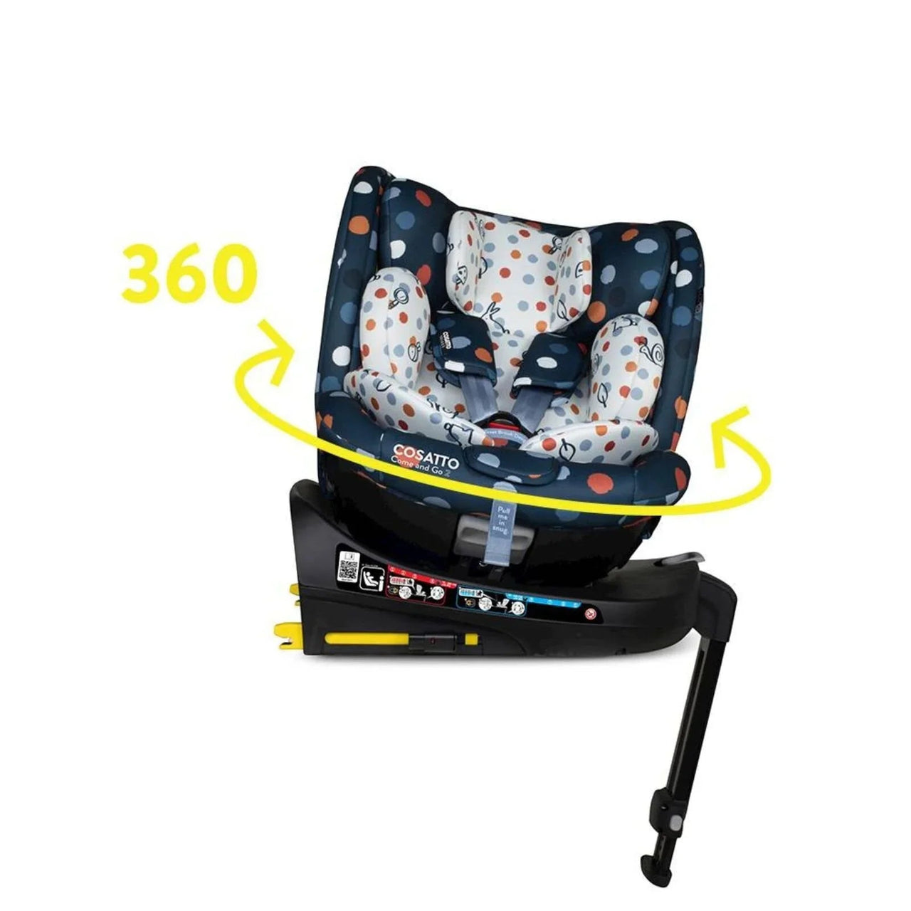 Cosatto Come and Go 2 i - Size 360 Car Seat - Spot On - Miu Mau Collectibles
