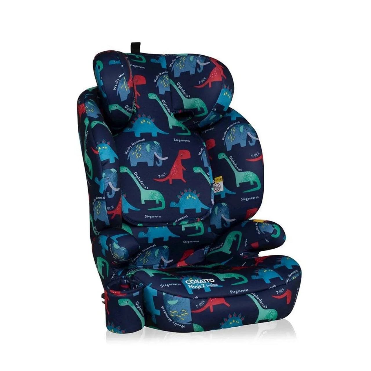 Cosatto Ninja 2 i - Size Group 2/3 Car Seat - D is For Dino - Miu Mau Collectibles