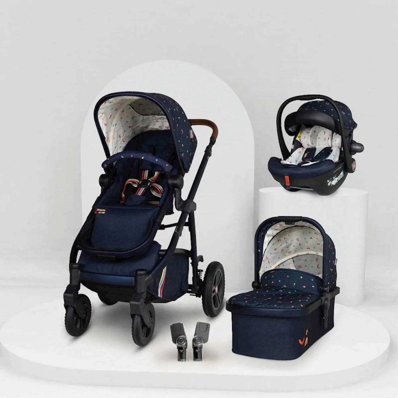 Cosatto Wow 3 Car Seat Bundle - Doodle Days - Miu Mau Collectibles