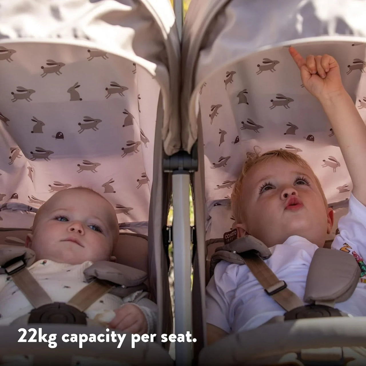 Cosatto Yo Double Stroller - Lollop - Miu Mau Baby & Kids Store