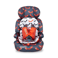 Cosatto Zoomi Group 1/2/3 Car Seat - Charcoal Mister Fox - Miu Mau Collectibles
