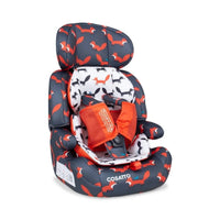 Cosatto Zoomi Group 1/2/3 Car Seat - Charcoal Mister Fox - Miu Mau Collectibles