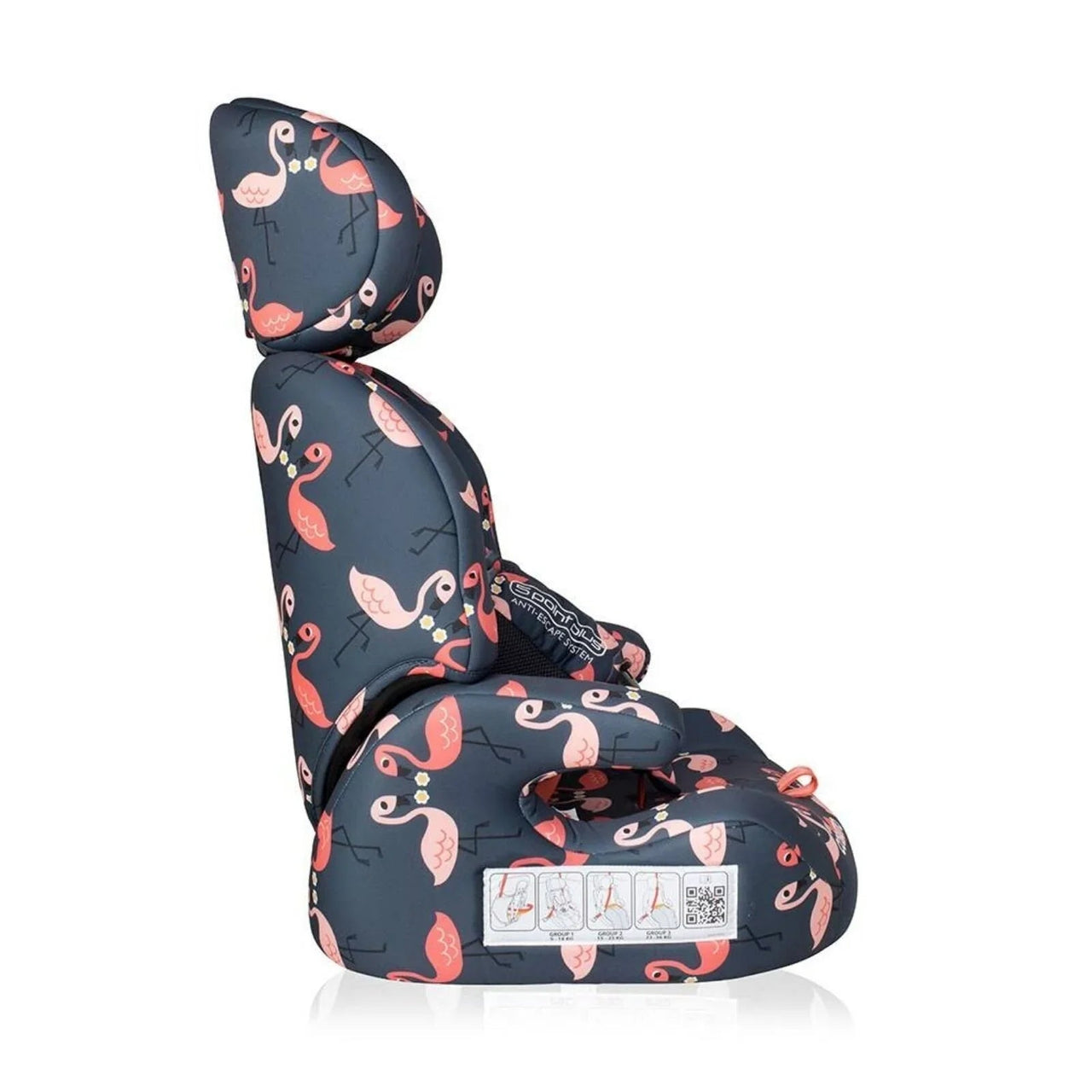 Cosatto Zoomi Group 1/2/3 Car Seat - Pretty Flamingo - Miu Mau Collectibles