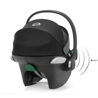 Cybex Aton B2 i - Size Infant Group 0/1 Car Seat & Base (Birth to 4 Years) - Volcano Black - Miu Mau Collectibles