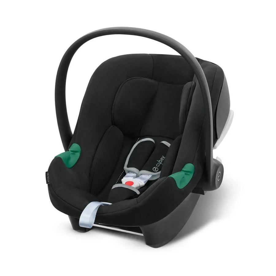 Cybex Aton B2 i - Size Infant Group 0/1 Car Seat & Base (Birth to 4 Years) - Volcano Black - Miu Mau Collectibles