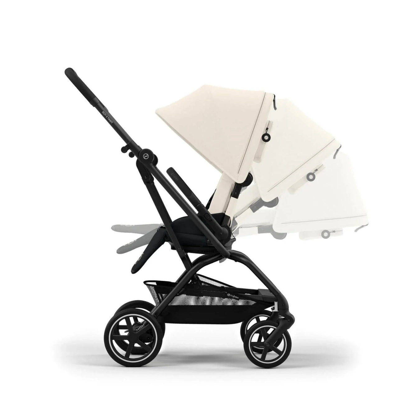 Cybex Eezy S Twist+2 Pushchair - Canvas White - Miu Mau Collectibles