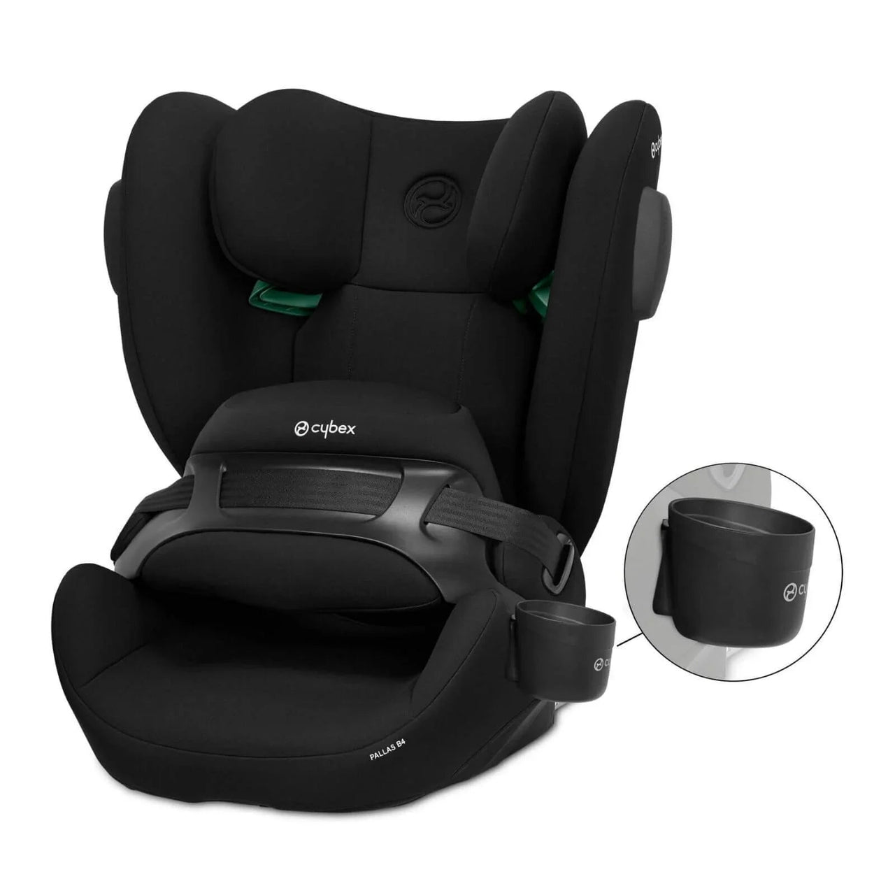 Cybex Pallas B4 i - Size Group 1/2/3 Car Seat (9 Months to 12 Years) - Pure Black - Miu Mau Collectibles