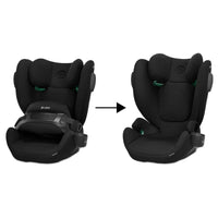 Cybex Pallas B4 i - Size Group 1/2/3 Car Seat (9 Months to 12 Years) - Pure Black - Miu Mau Collectibles