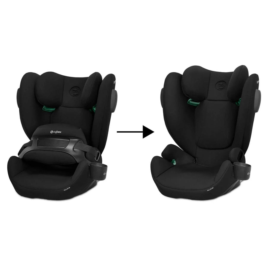 Cybex Pallas B4 i - Size Group 1/2/3 Car Seat (9 Months to 12 Years) - Pure Black - Miu Mau Collectibles