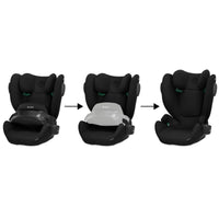 Cybex Pallas B4 i - Size Group 1/2/3 Car Seat (9 Months to 12 Years) - Pure Black - Miu Mau Collectibles