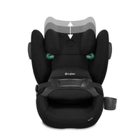 Cybex Pallas B4 i - Size Group 1/2/3 Car Seat (9 Months to 12 Years) - Pure Black - Miu Mau Collectibles