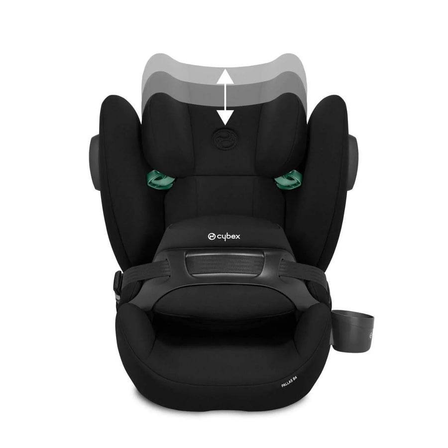 Cybex Pallas B4 i - Size Group 1/2/3 Car Seat (9 Months to 12 Years) - Pure Black - Miu Mau Collectibles