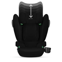 Cybex Solution B4 i - Fix Group 2/3 Car Seat (4 Years to 12 Years) - Volcano Black - Miu Mau Collectibles