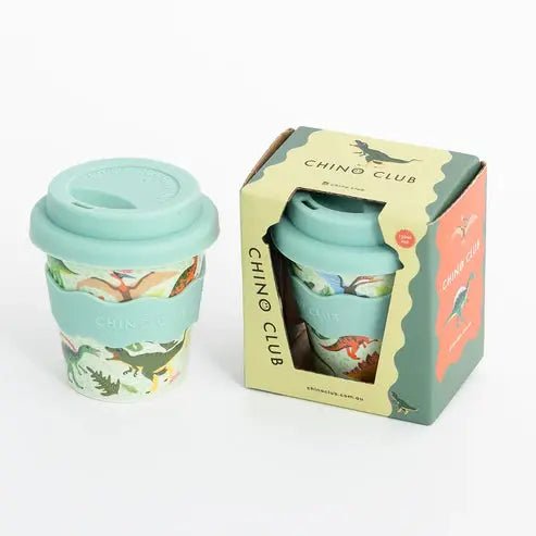 Dino Babychino Cup 4oz (Straws Sold Separately) - Miu Mau Collectibles