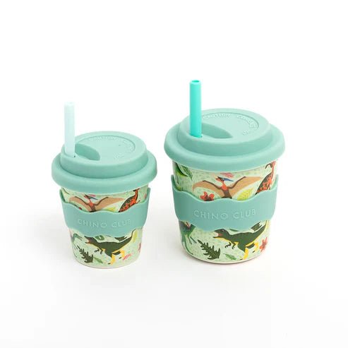 Dinosaur Babychino Cup 8oz (STRAW INCLUDED) - Miu Mau Collectibles