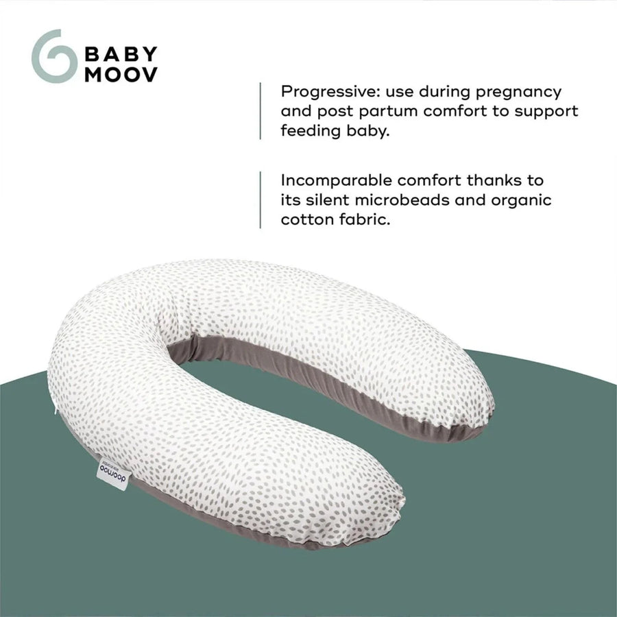 Doomoo Nursing Pillow Buddy - Risotto Taupe - Miu Mau Collectibles