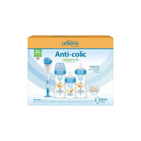 Dr. Brown's Natural Flow Options+ Anti - Colic Baby Bottle Gift Set - Blue - Miu Mau Collectibles