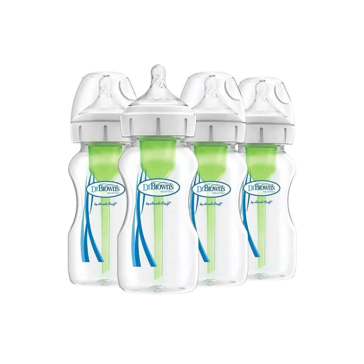 Dr. Brown's Options+ Anti - Colic Baby Bottles 270ml Pack of 4 - Miu Mau Collectibles