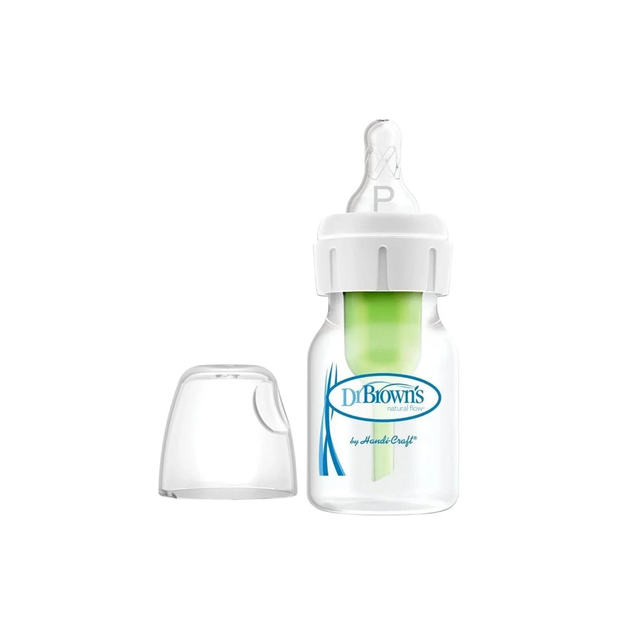 Dr. Brown's Options+ Anti - Colic Narrow Neck Baby Bottle Premature Flow Level 60ml - Miu Mau Collectibles