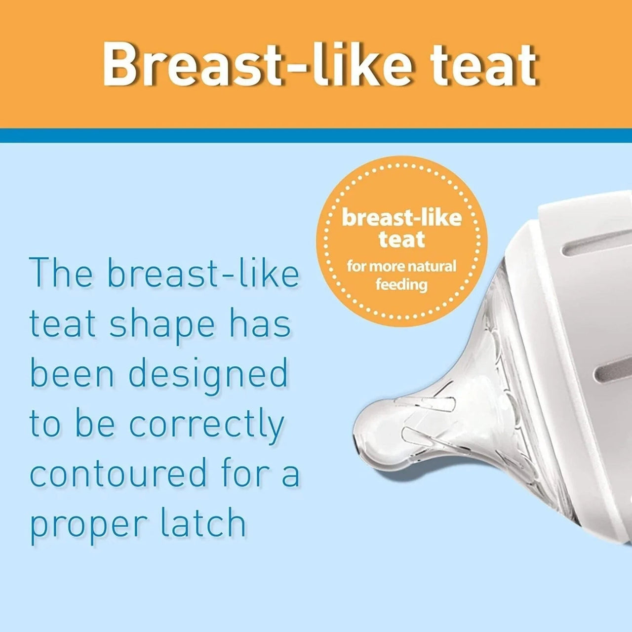 Dr. Brown's Options+ Baby Bottle Teats Level 2 Wide Neck 3+ months Pack of 2 - Miu Mau Baby & Kids Store